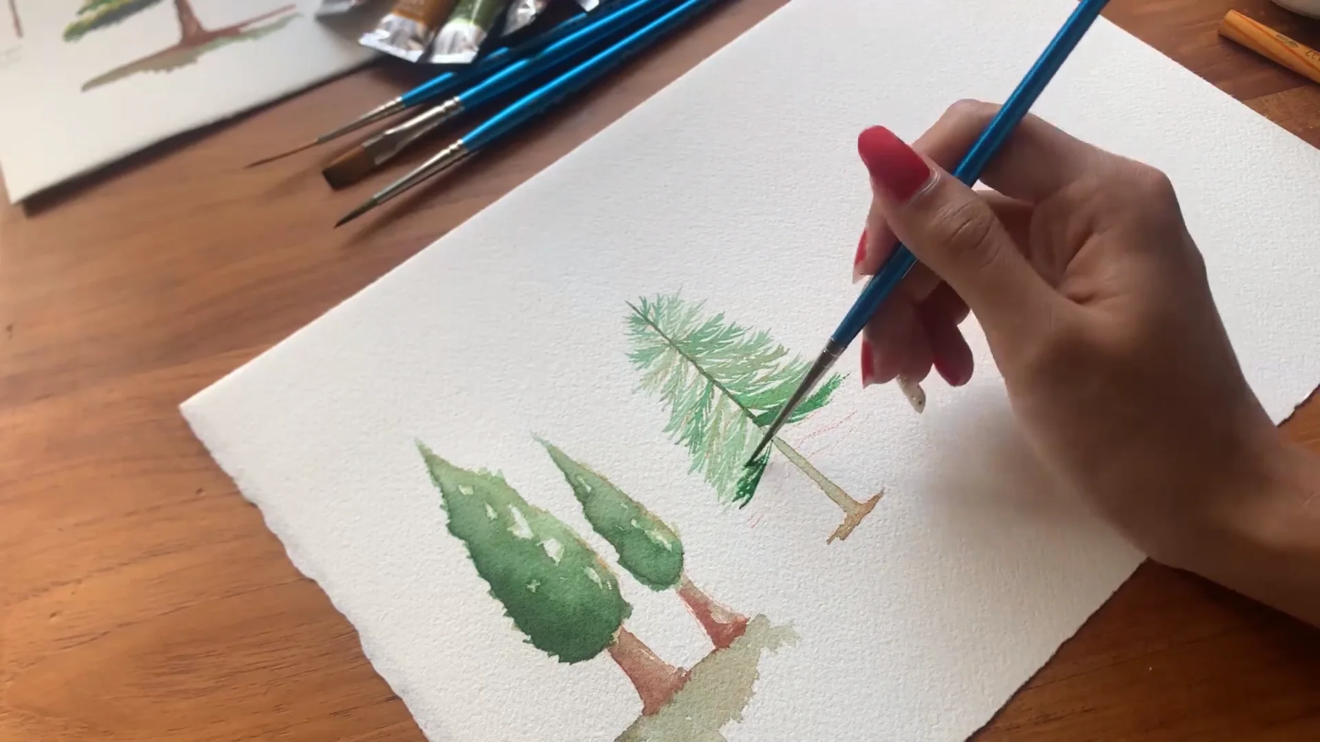 Add More Layers To The Pine Tree