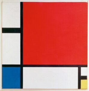 Composition with Red, Blue, and Yellow (1930) by Piet Mondrian