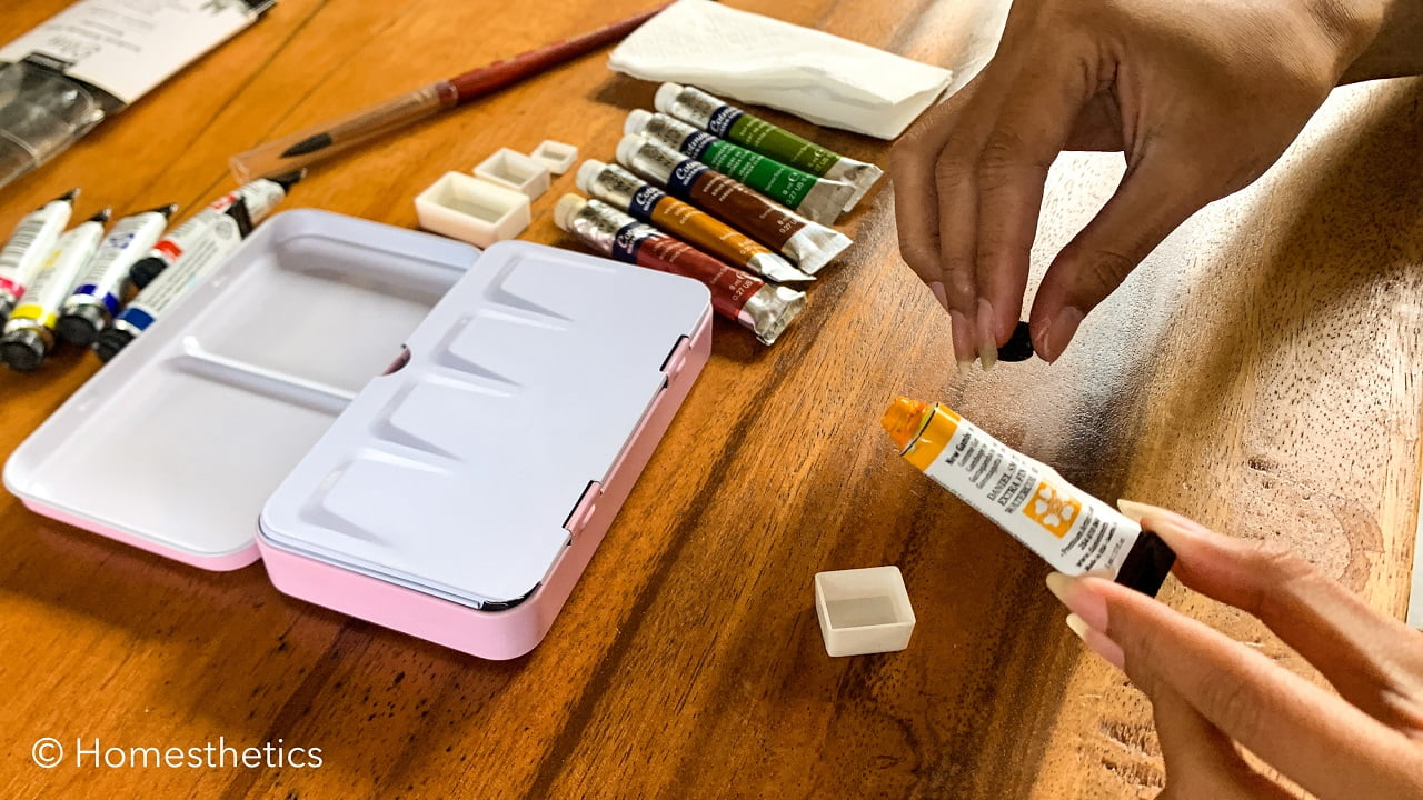 How To Fill Watercolor Pans From Tubes? A Guide