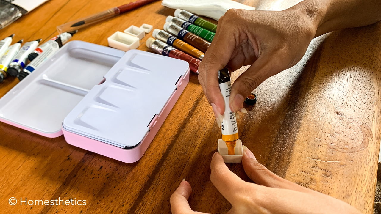 How To Fill Watercolor Pans From Tubes? A Guide
