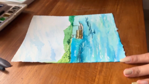 Paint A Sea Using Watercolor Final Words