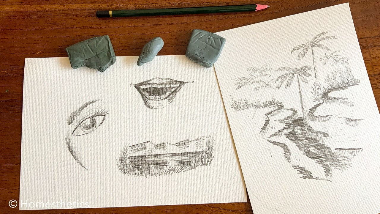How To Use Kneaded Eraser