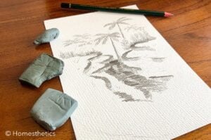 How to use Kneaded eraser ? 