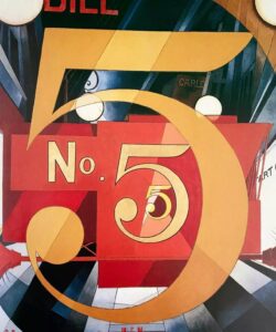 I Saw the Figure 5 in Gold by Charles Demuth