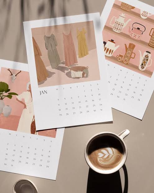 Artistic Wall Calendar: Inspiration for Every Month