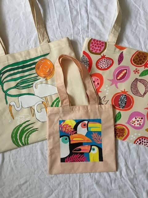 Artistic Tote Bag: Carrying Art Supplies in Style