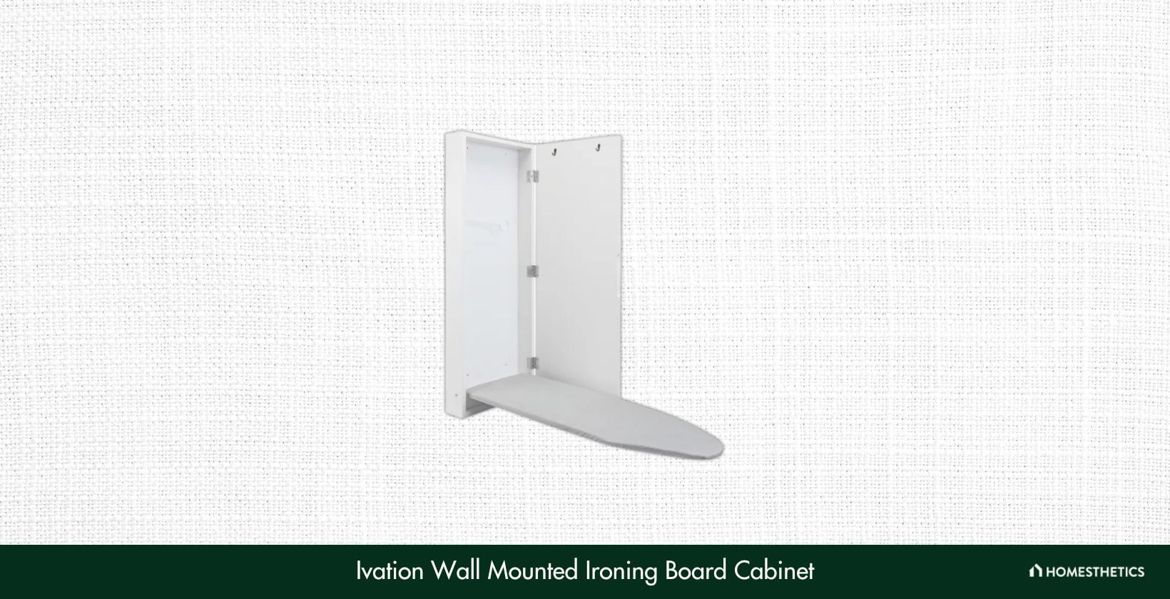 Ivation Wall Mounted Ironing Board Cabinet