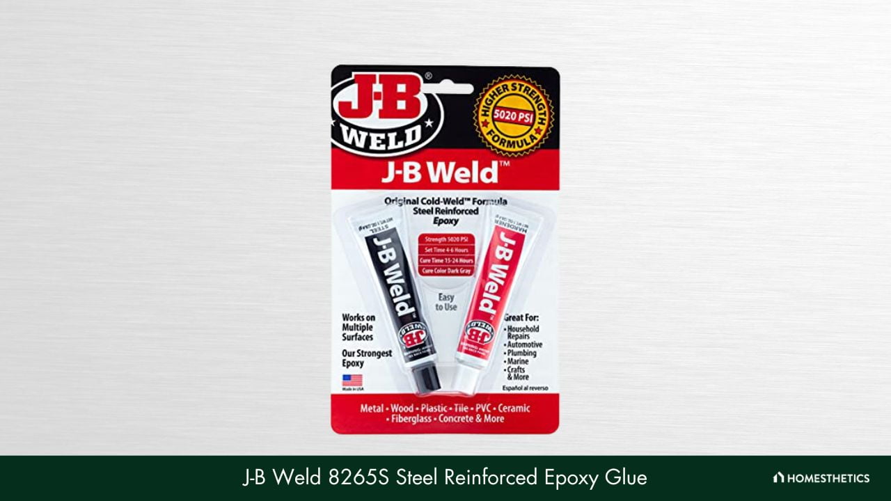 J B Weld 8265S Steel Reinforced Epoxy Glue