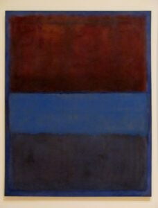 No. 61 (Rust and Blue) by Mark Rothko