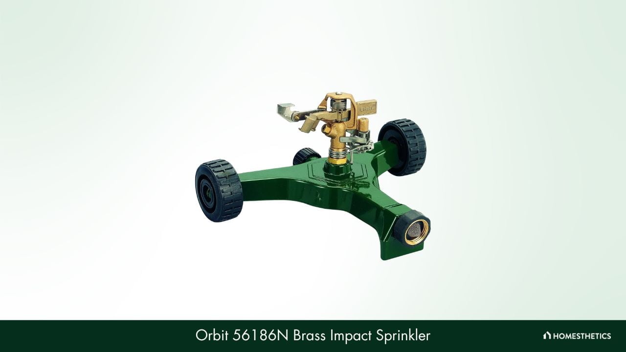 Orbit 56186N Brass Impact Sprinkler