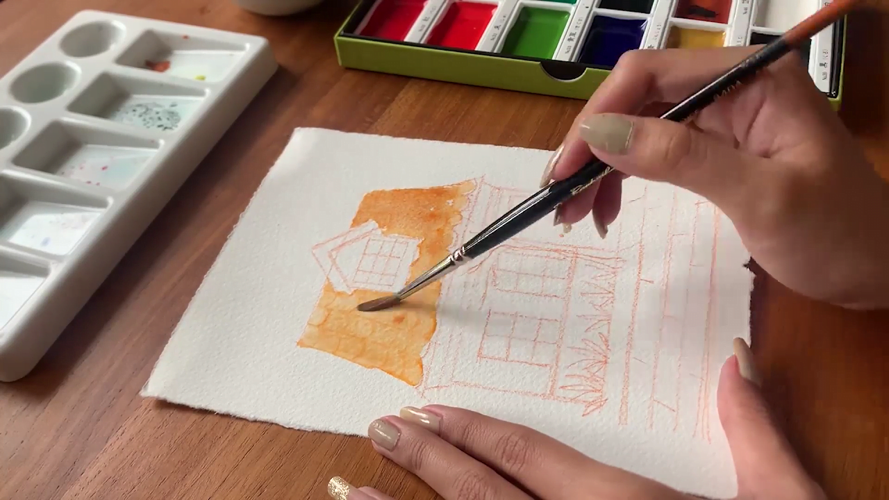 The Basics Of Painting House In Watercolor