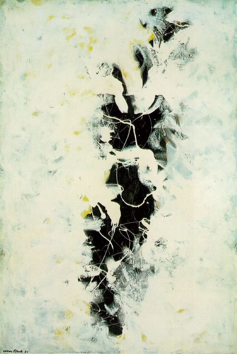 The Deep by Jackson Pollock