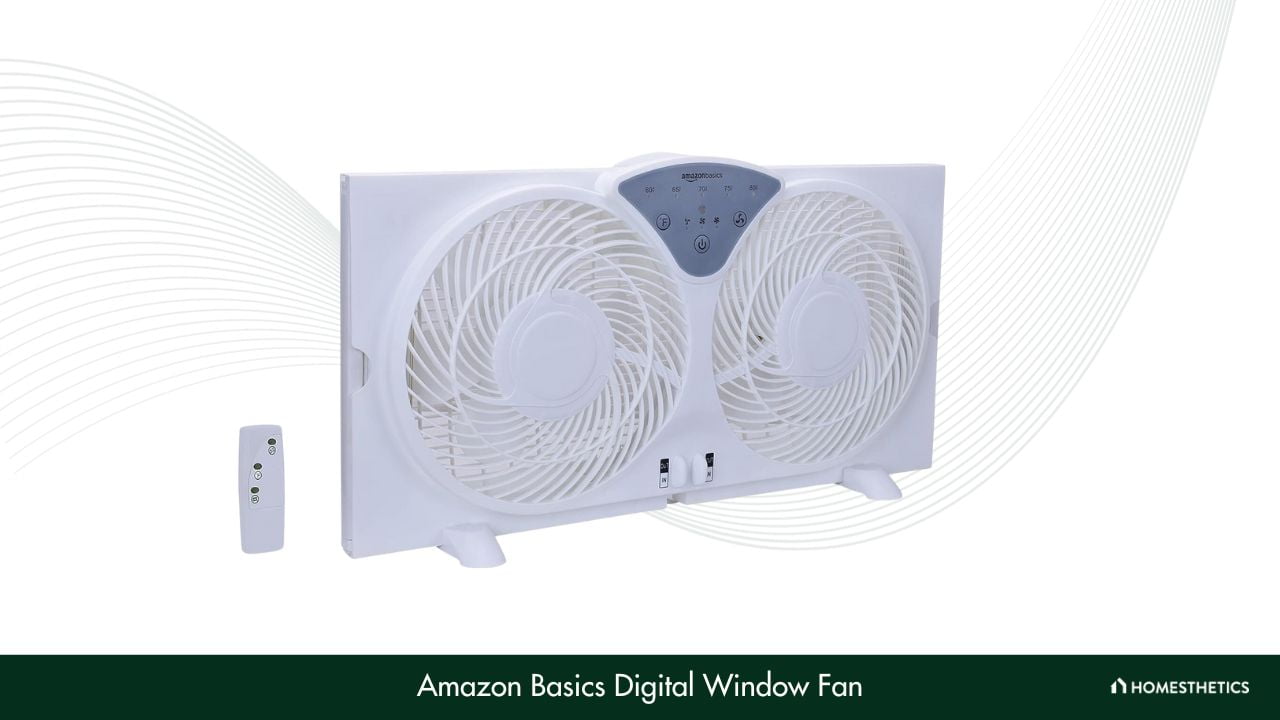 Amazon Basics Digital Window Fan