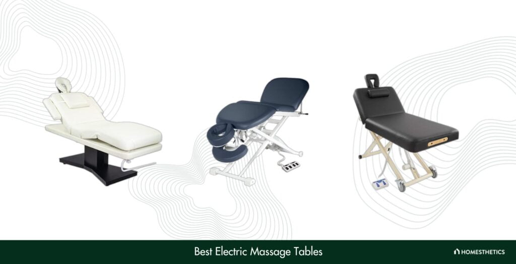 5 Best Electric Massage Tables Reviews + Guide