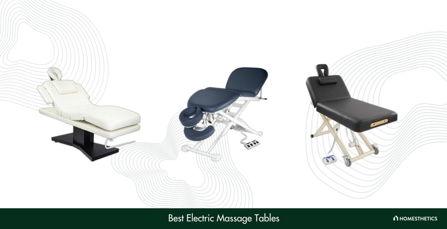 5 Best Electric Massage Tables Reviews + Guide