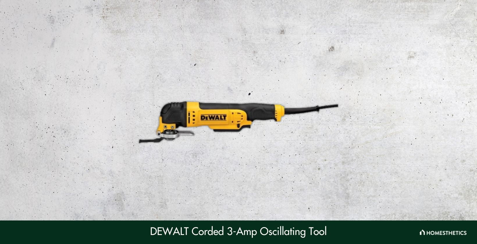DEWALT Corded 3 Amp Oscillating Tool DWE315K