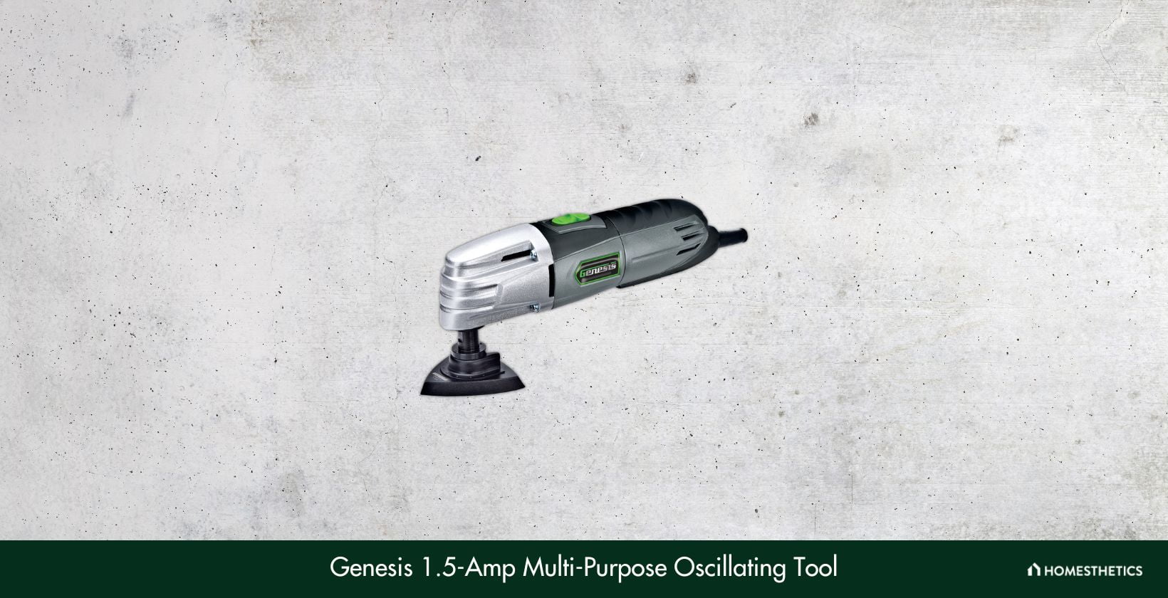 Genesis GMT15A 1.5 Amp Multi Purpose Oscillating Tool