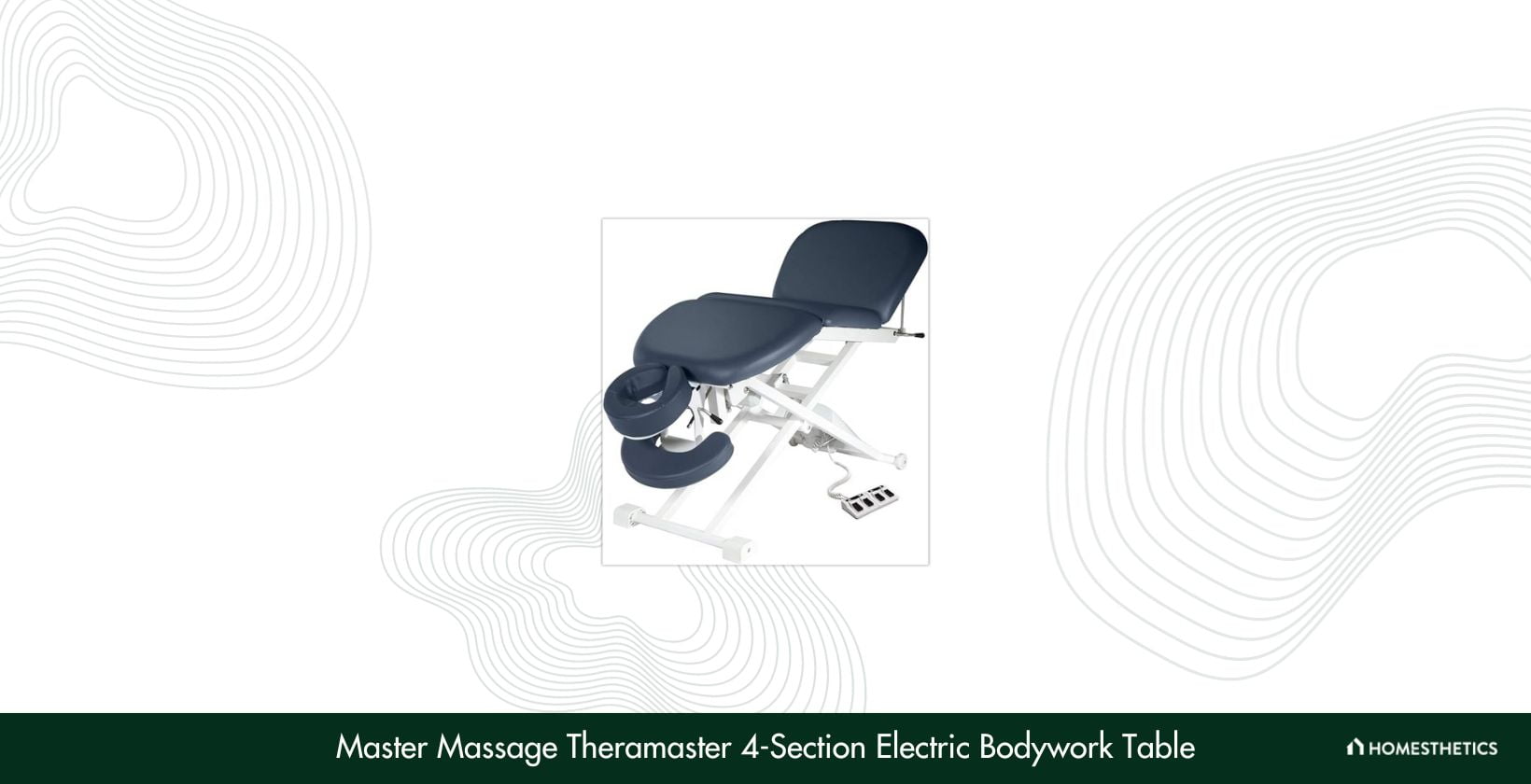Master Massage Theramaster 4 Section Electric Bodywork Table 10139