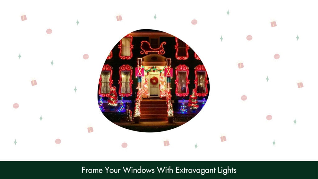 20. Frame Your Windows With Extravagant Lights
