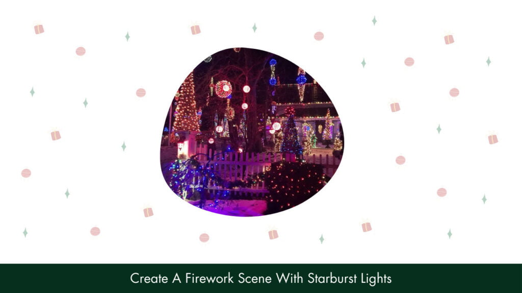 26. Create A Firework Scene With Starburst Lights