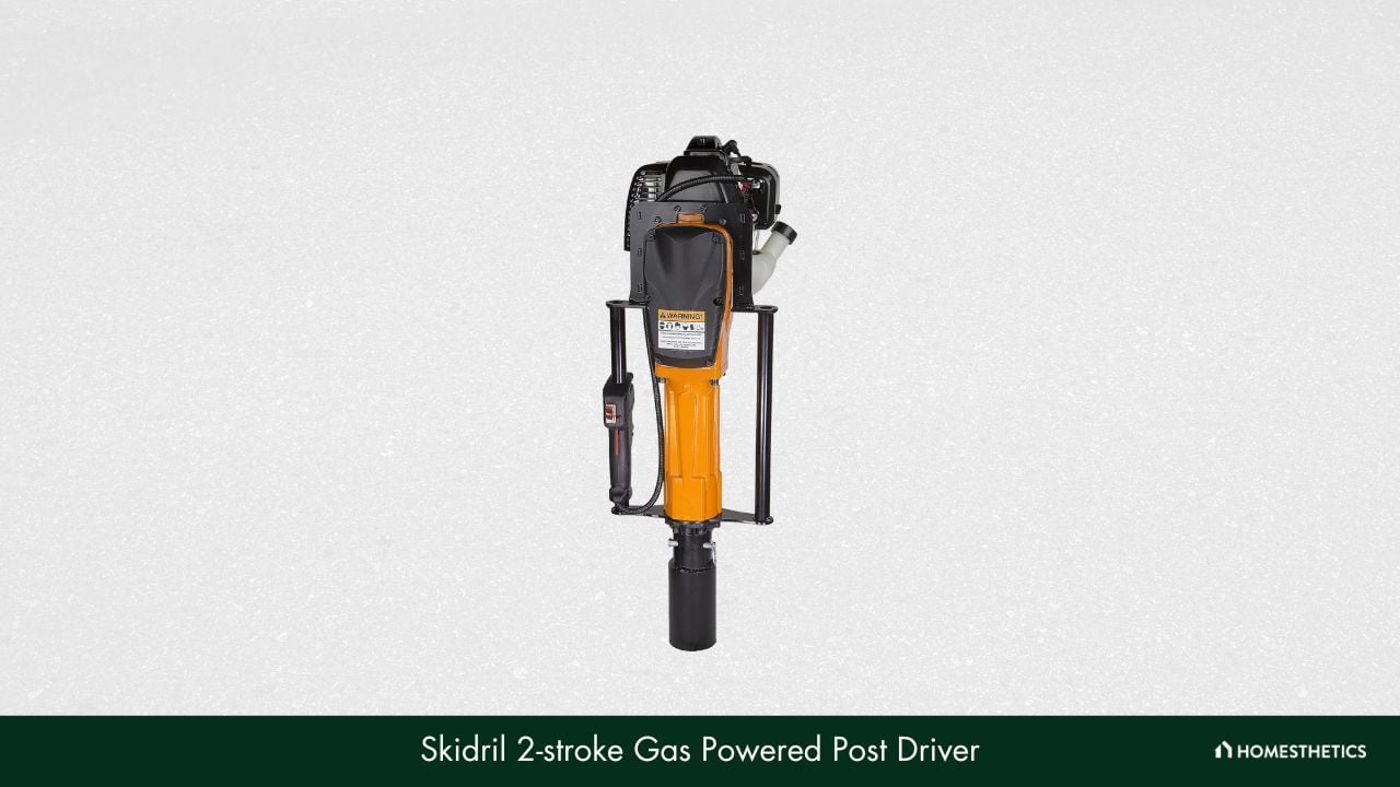 Skidril 2 stroke Gas Powered Post Driver
