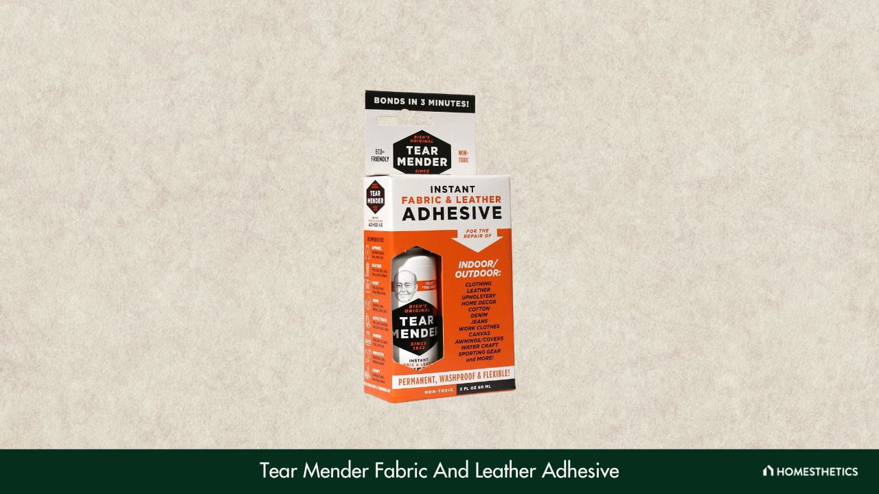 Tear Mender Fabric And Leather Adhesive