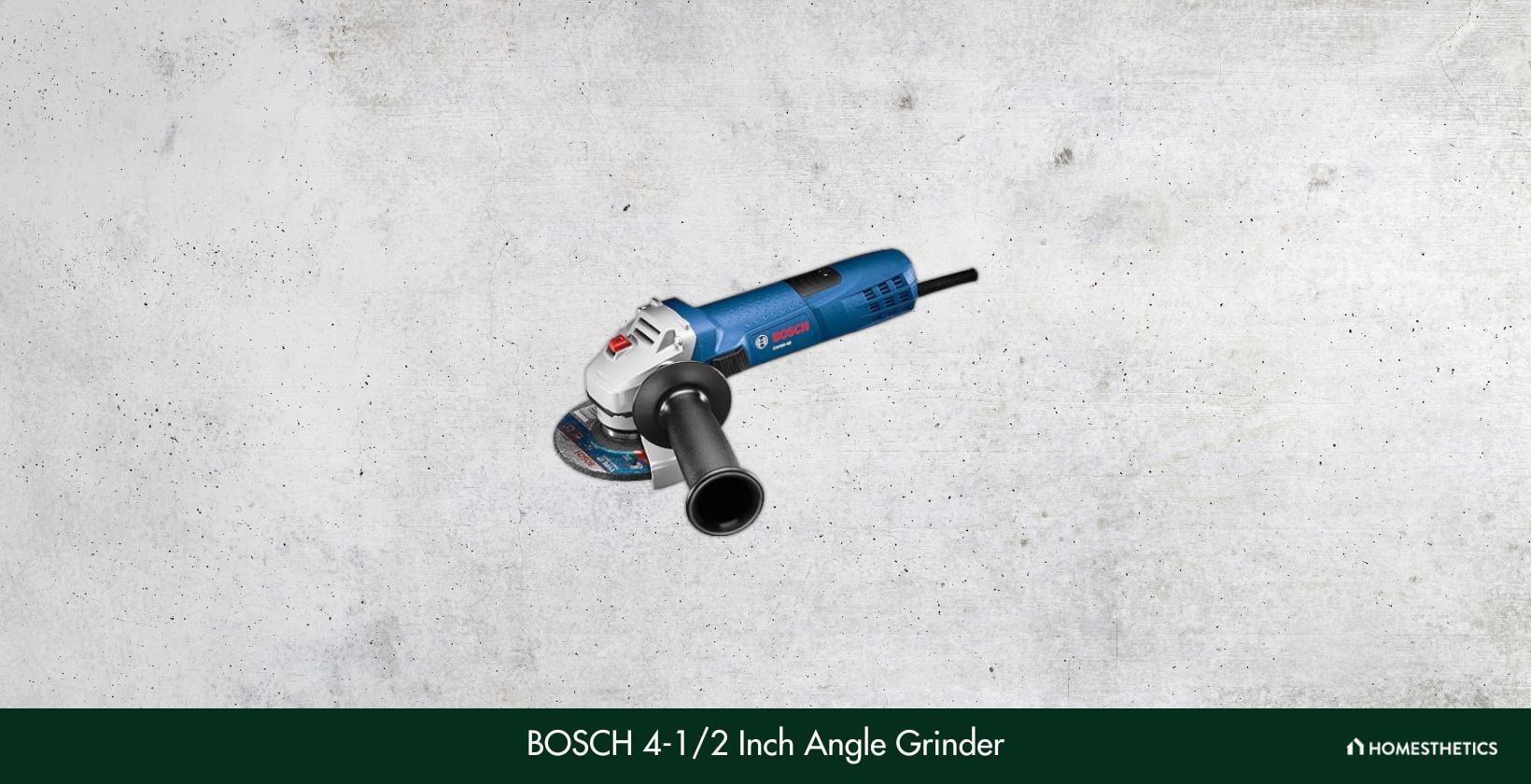 ‎BOSCH 4 1 2 Inch Angle Grinder GWS8 45