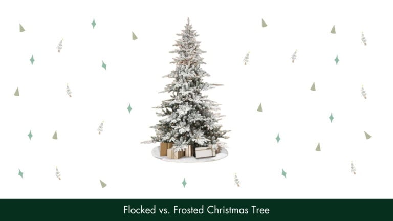 Flocked Vs Frosted Christmas Tree