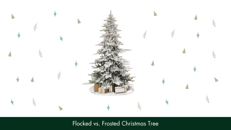 Flocked Vs Frosted Christmas Tree