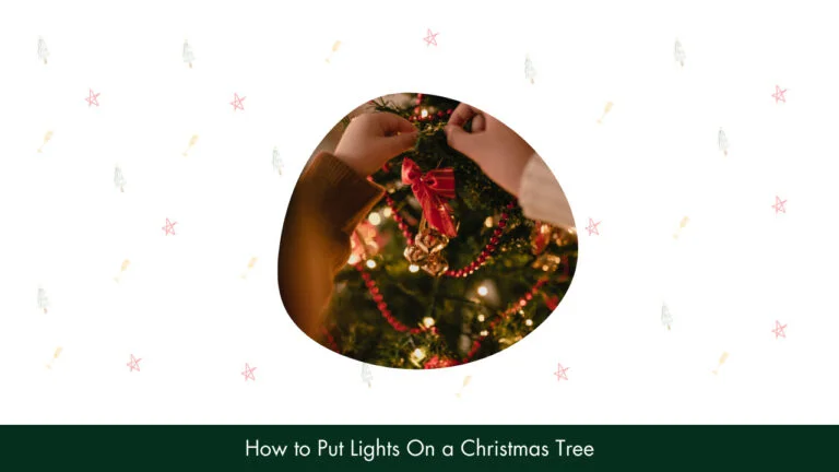 How To Put Lights On A Christmas Tree