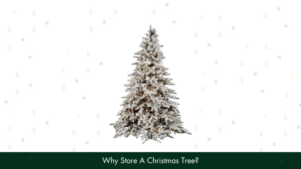 Why To Store Artificial Christmas Tree?