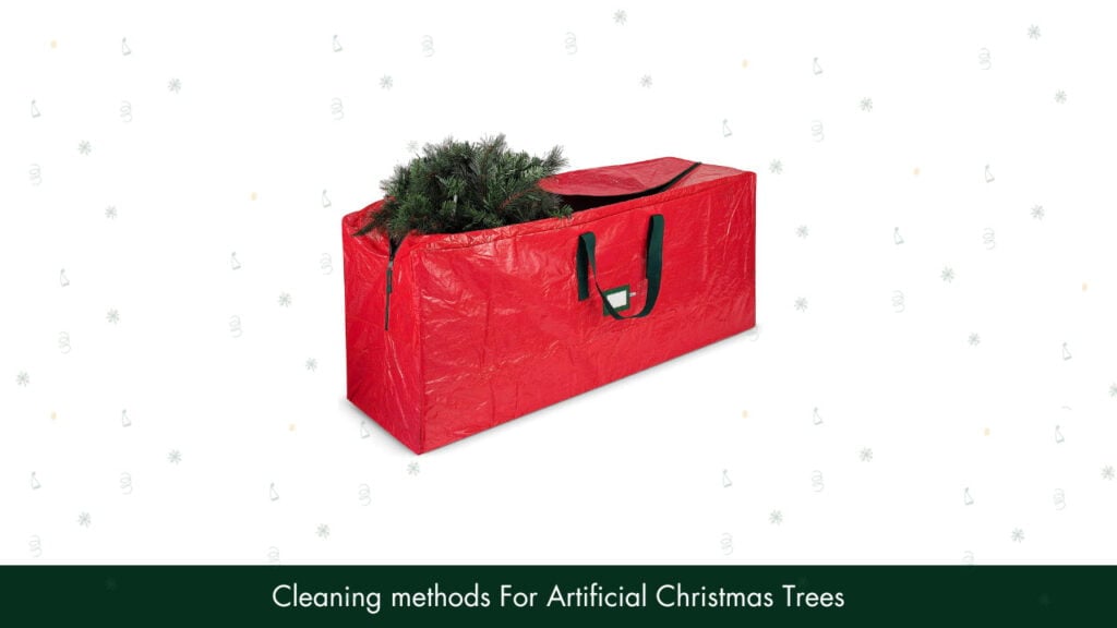 Cleaning Methods For Artificial Christmas Trees