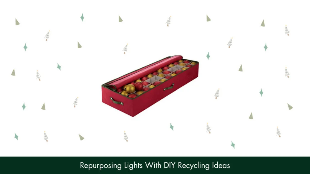 Repurposing Lights With DIY Recycling Ideas