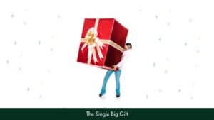 11. The Single Big Gift