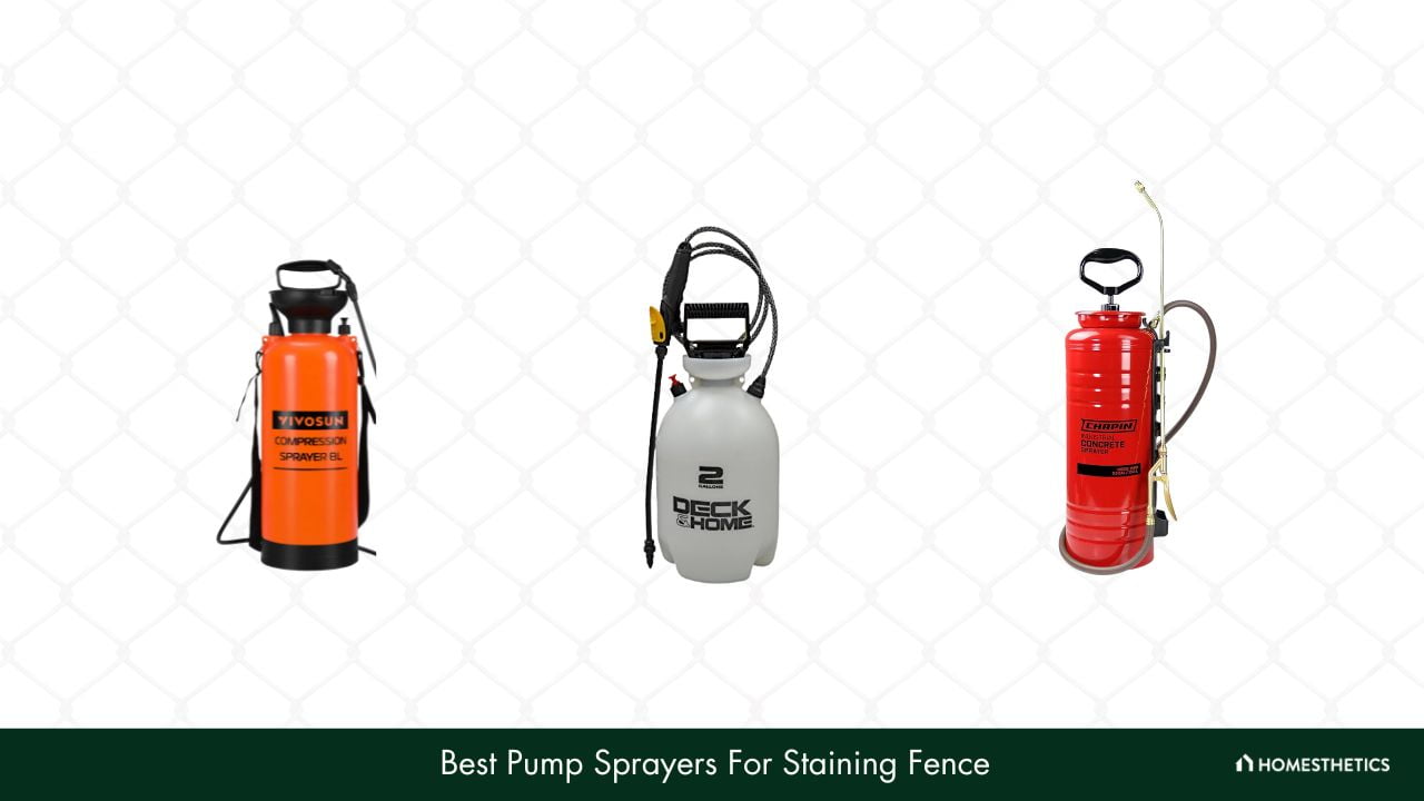 Best Pump Sprayers For Staining Fence