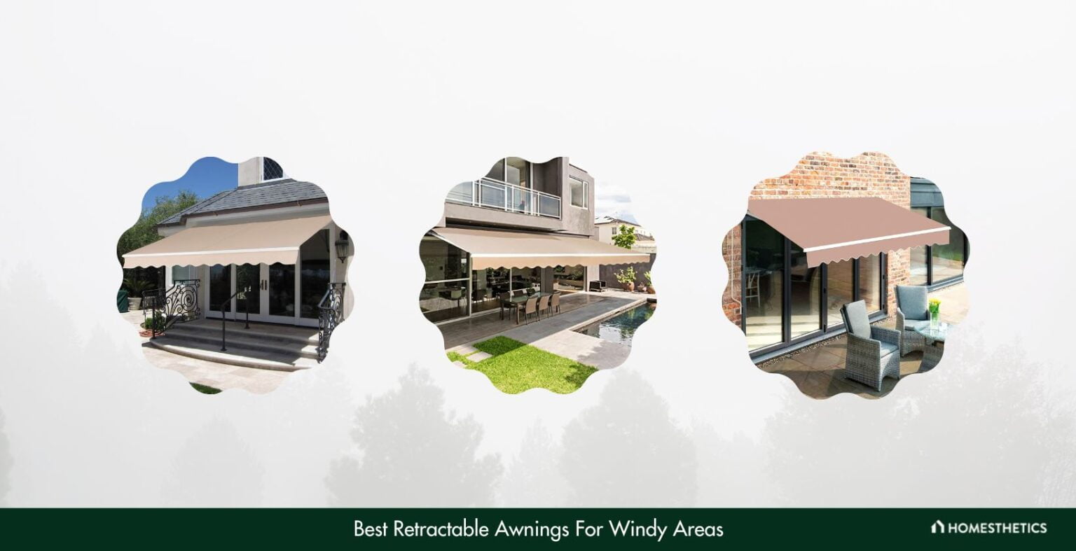 8 Best Retractable Awnings For Windy Areas Reviews + Guide