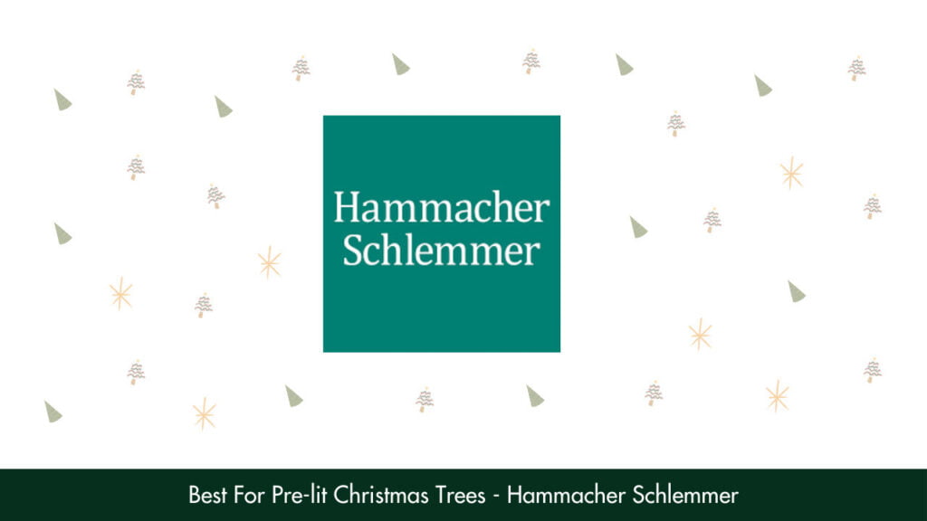 8. Best For Pre-lit Christmas Trees - Hammacher Schlemmer