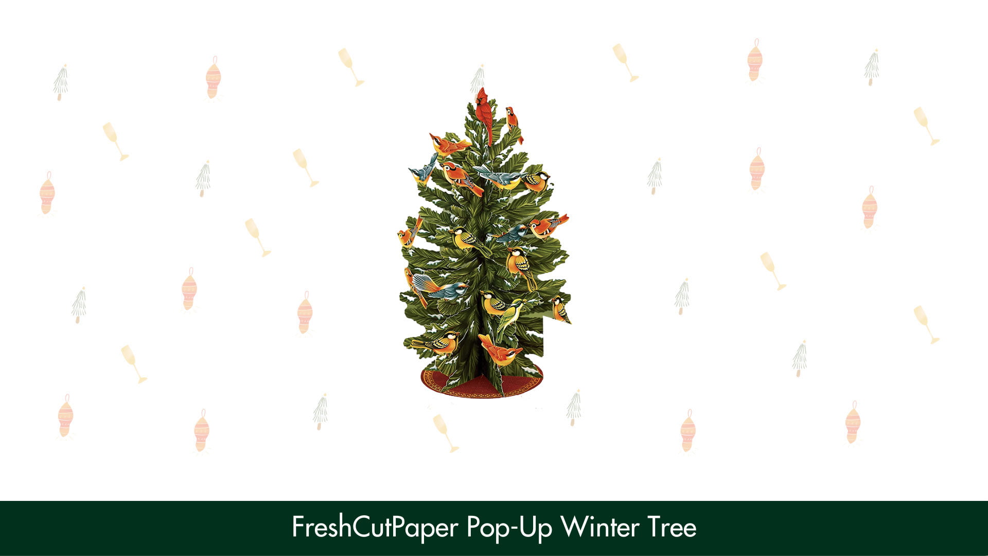 FreshCutPaper Pop Up Winter Tree