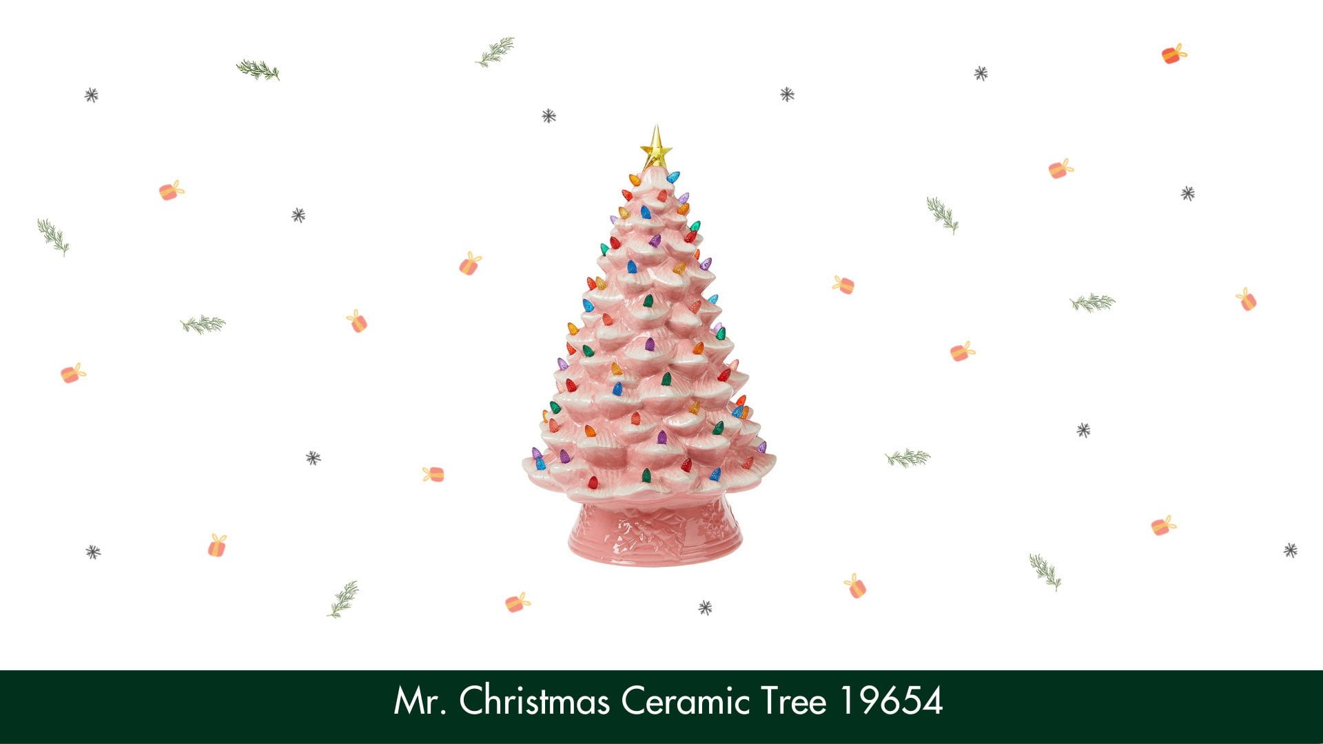 Mr. Christmas Ceramic Tree