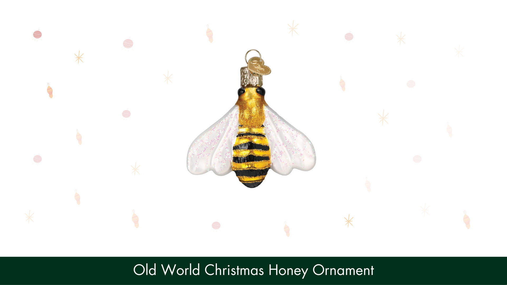 Old World Christmas Honey Ornament