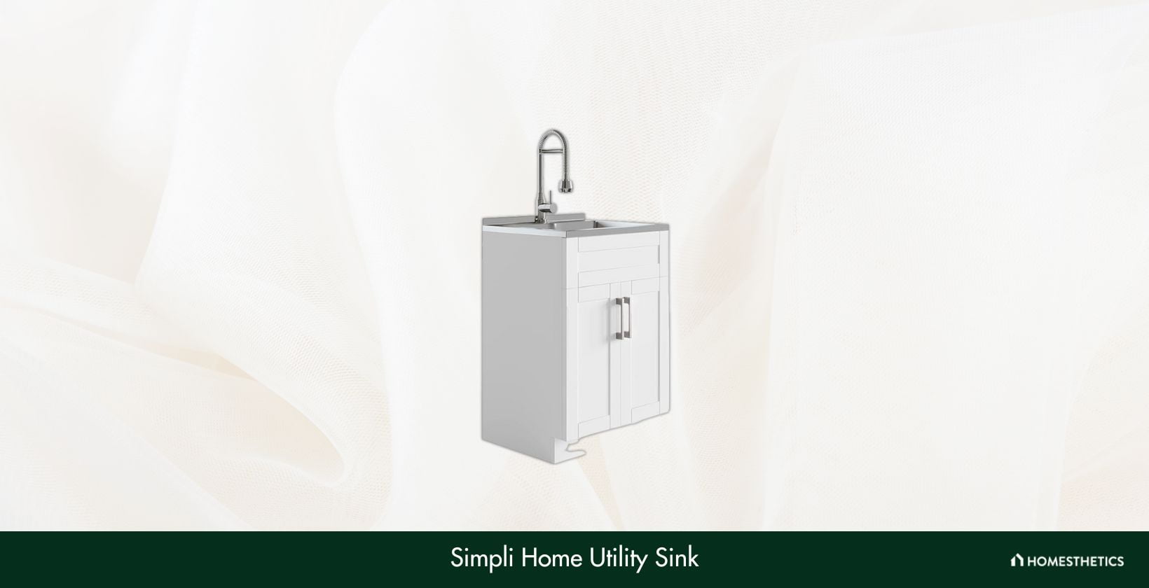 Simpli Home AXCLDYHEN SS Utility Sink