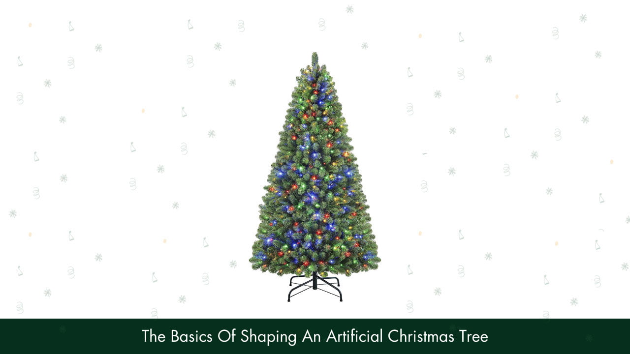 How To Shape An Artificial Christmas Tree?