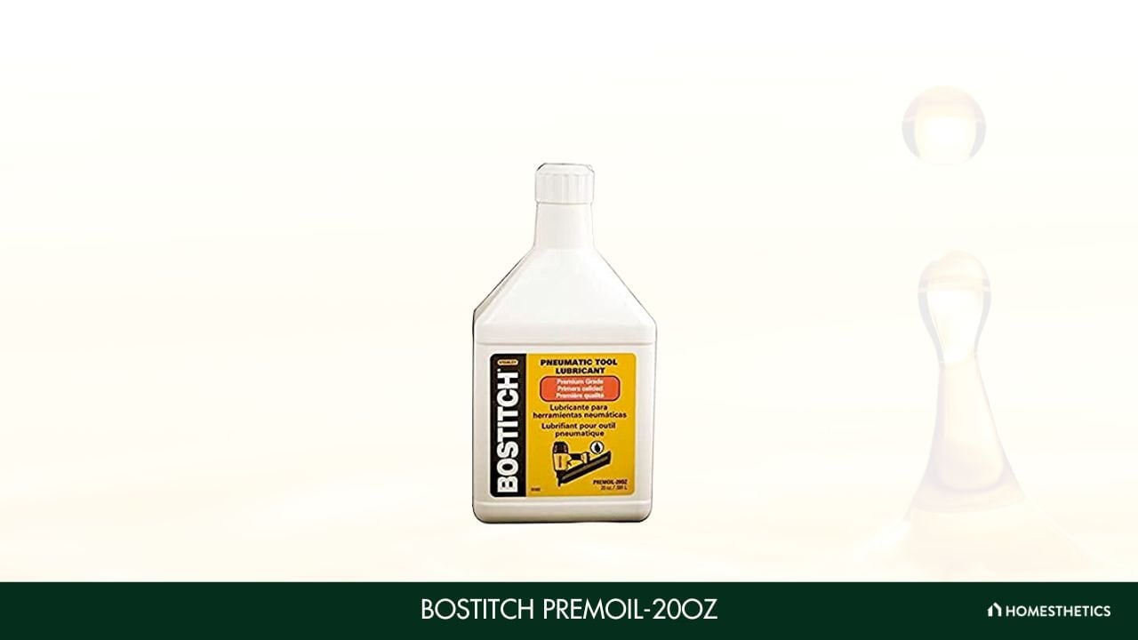 BOSTITCH PREMOIL 20OZ Premium Pneumatic Tool Oil