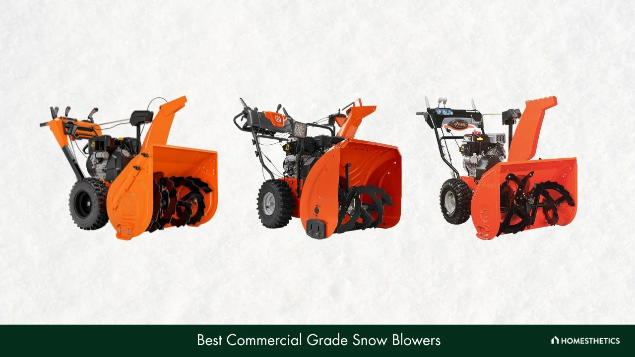 Best Commercial Grade Snow Blowers Reviews + Guide