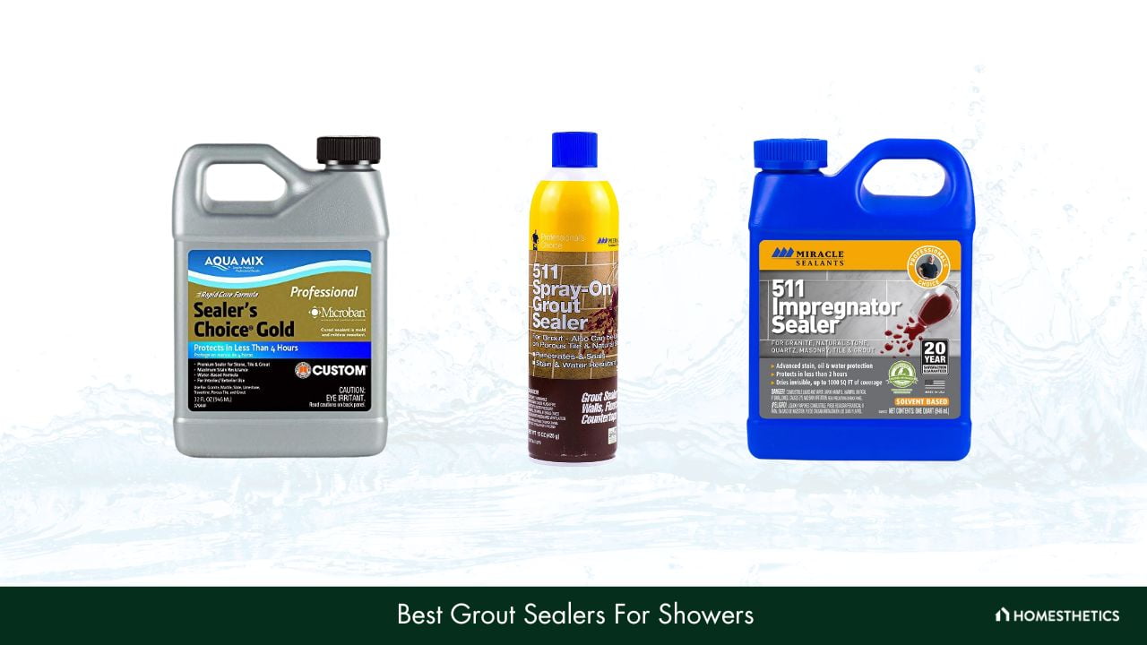 Professional Grout Sealer Spray - 12 Year Protection For Shower, Tile & Countertops