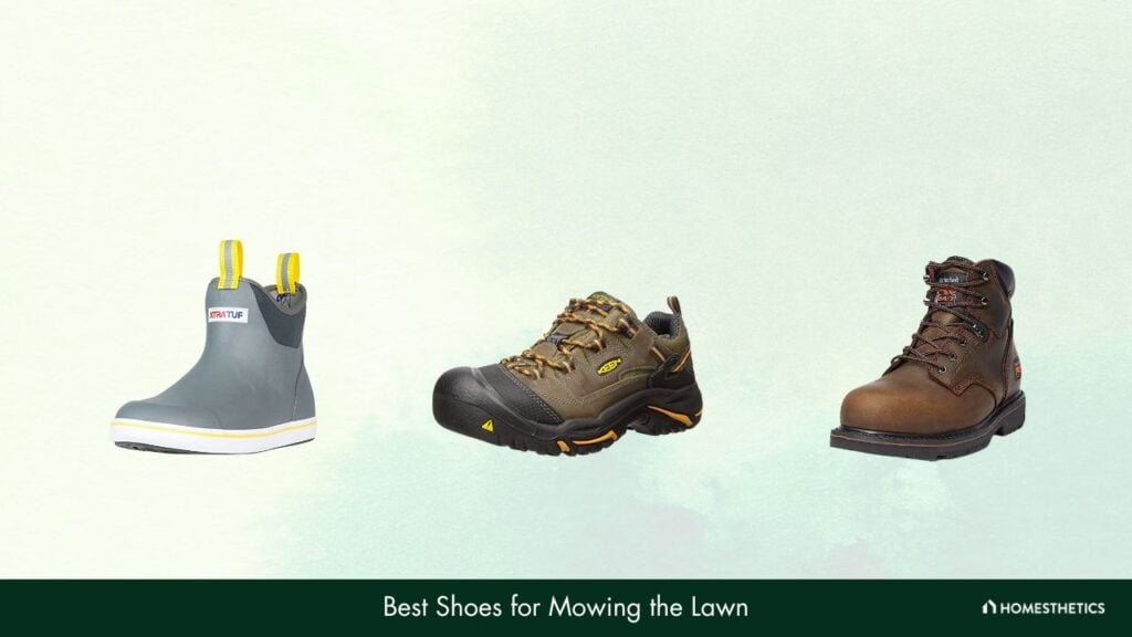 7 Best Shoes For Cutting Grass Comfortably Buyer’s Guide