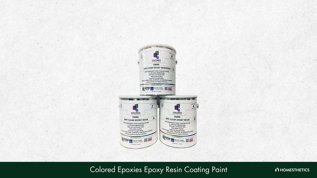 Colored Epoxies Epoxy Resin Coating Paint