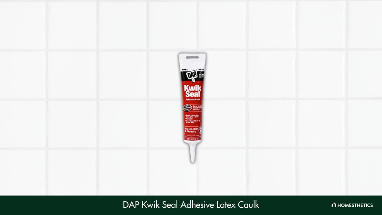 DAP Kwik Seal Adhesive Latex Caulk