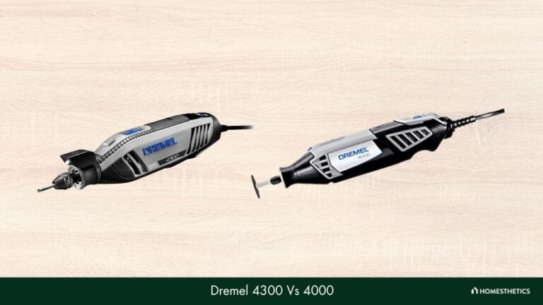 Dremel 4300 Vs 4000