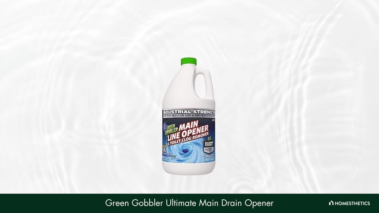 Green Gobbler Ultimate Main Drain OpenerDrain CleanerHair Clog Opener